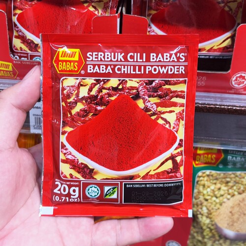 SERBUKCILIBABASCHILLI20g