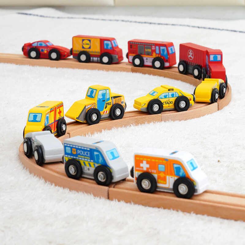惯性车木制小车滑行玩具轨道警车小火车公交车仿真交通工具男孩,玩具/童车/益智/积木/模型,惯性/回力/滑行玩具,淘宝优惠券,粉丝福利购,淘宝优惠卷