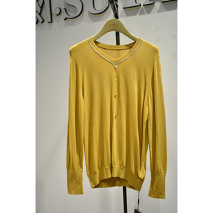 V领针织衫 斐格利亚女装 显瘦宽松版 A4902舒适时尚 2026年春季 新款