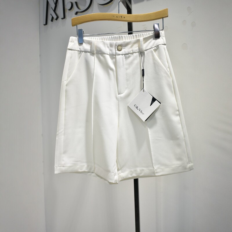 品牌折扣女裤2026夏季新款专柜新品修身垂感1912直筒职业短裤