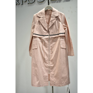 简约气质长款 斐格利亚女装 BF080舒适时尚 新款 风衣 2026年春季