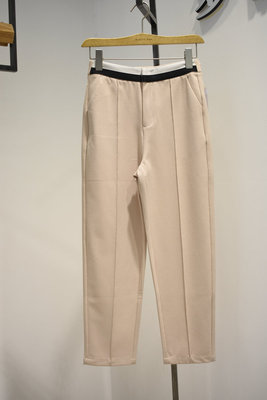 杜鹃鸟女裤2026春季W9159专柜新品时尚职业弹力腰锥版萝卜裤