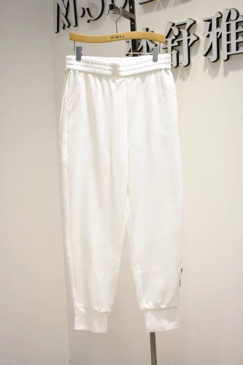 梦舒雅女裤2026春季专柜新品时尚休闲松紧腰大码运动裤11388286