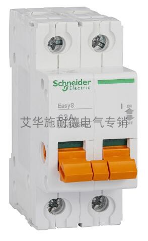 正品现货施耐德E9微断隔离开关MGNEA9D263 2P 63A