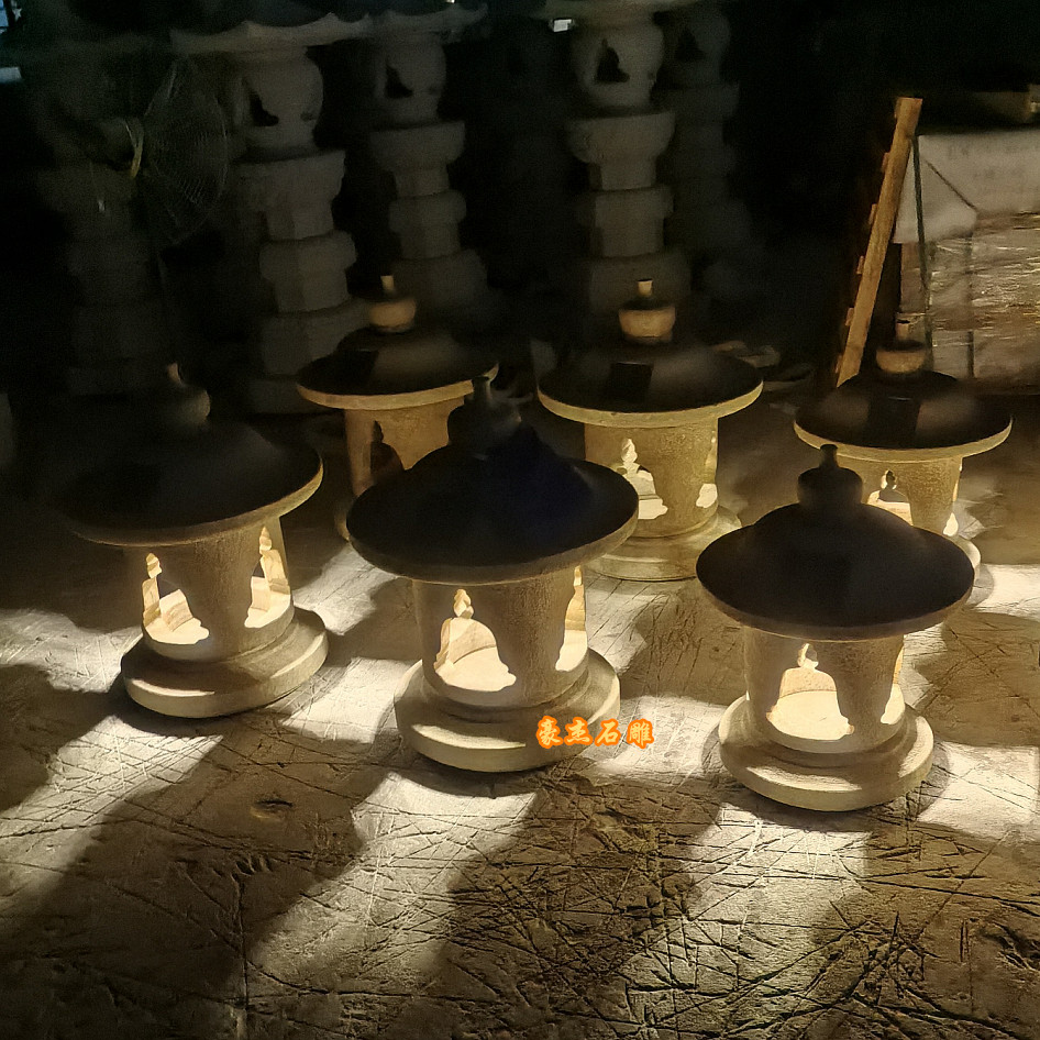 户外庭院装饰石灯寺庙宫灯照明