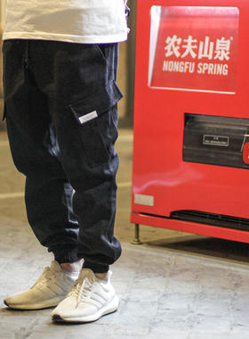 MOST WANTED 斜口袋宽松工装束脚裤Jogger Pants 慢跑裤 束腿裤