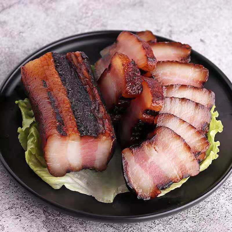 临安酱肉风干腊肉农家自制非烟熏无骨酱香肉真空咸肉450g袋装