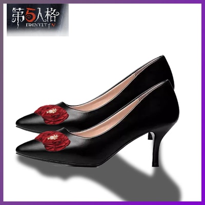 第五人格心理学家长夜cos高跟鞋两种款式可选cosplay玫瑰鞋子配饰