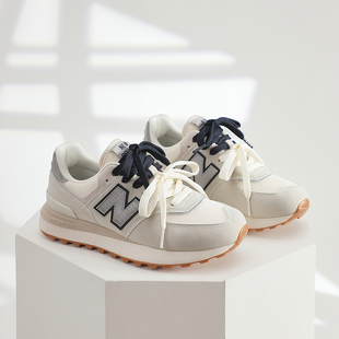 新百伦2026秋冬新款574LG系列网面轻便跑步鞋休闲老爹鞋情侣款