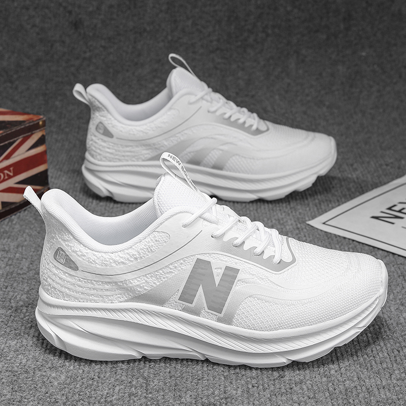 新百伦2025网面透气休闲男鞋轻便软底运动鞋子跑步鞋断码清仓21