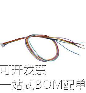 X9821TF-PSN-A28RBYWGLP-L300-T3 杜邦线/端子排线/电子线 7Pin胶