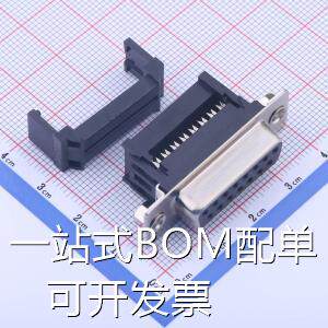 X0815FT7B3 D-Sub/DVI/HDMI连接器 D-Sub 母 P数:15 三件套 存储