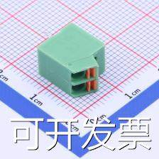 KF250NH-3.5-2P 弹簧式接线端子 3.5mm 每排P数:2 排数:1  现货