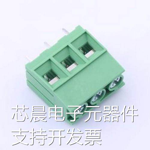KF136T-10.16-3P 螺钉式接线端子 10.16mm 1x3P 排数:1 每排P数:3