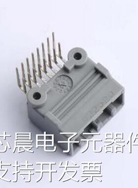 MX34016NF1 线对板针座 2x8P 间距:2.2mm 弯插 弯插,P=2.2mm(交错