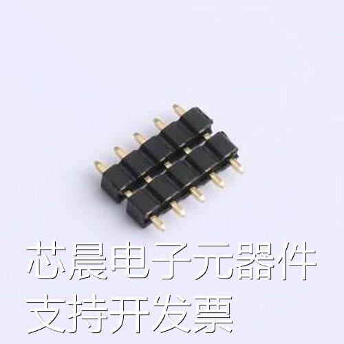 P220-2105A1AS080A1 排针 1x5P 间距:2mm 方针 直插 插件,P=2mm原