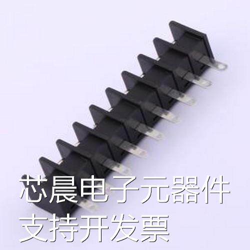 DBT30H-9.5-9P-BK-P 栅栏式接线端子 DBT30H-9.5-9P-BK-P 插件,P=