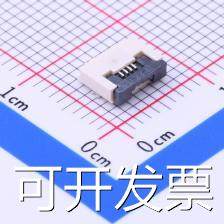 AFC01-S04FCC-00 FFC/FPC连接器 0.5mm P数:4 翻盖式 下接  现货