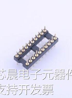 X5621WV-2x10-C762D1220 IC/晶体管插座 间距2.54mm P数:20P 圆孔