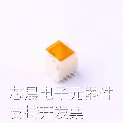 BM04B-NSHSS-TBT(LF)(SN) 线对板针座 1x4P 间距:1mm 立贴 SMD,P=