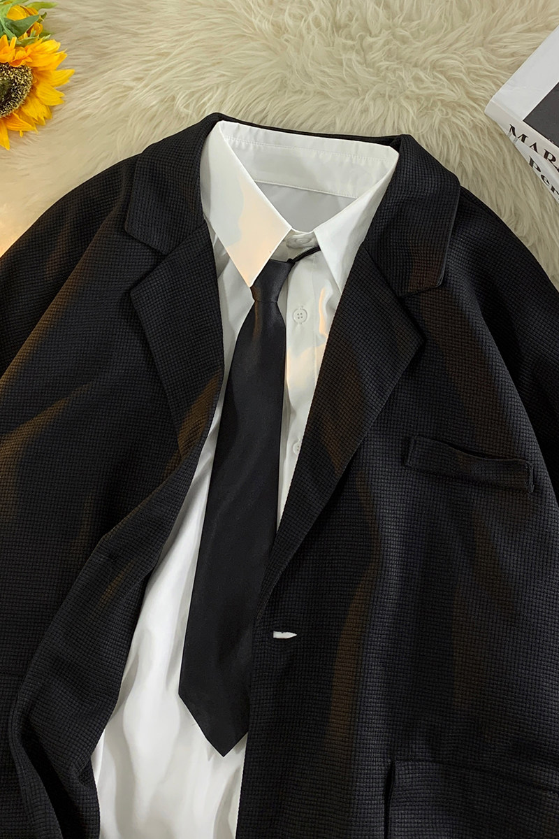 2025秋装纯色小西装男西服D201-DM165-P65,男装西服套装,电商D321-1