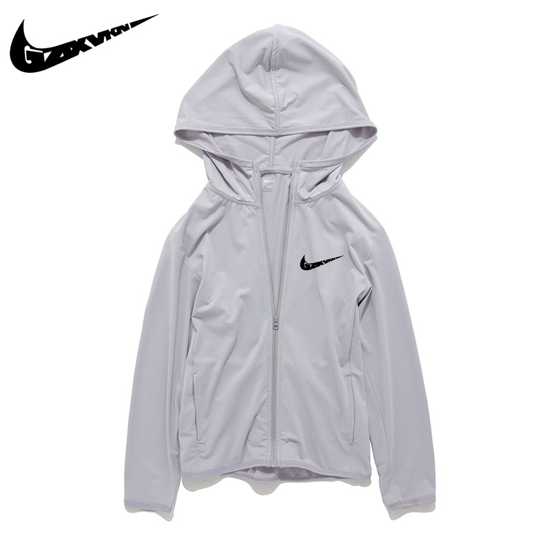 OLE CHAO 남성 및 여성 아동 의류 자외선 차단 의류 여름 얼음 실크 자외선 차단 및 통기성 얇은 에어컨 셔츠 재킷