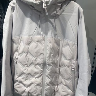 森马羽绒服女2025冬季 拼接三防90绒子轻薄宽松森柔101725113053