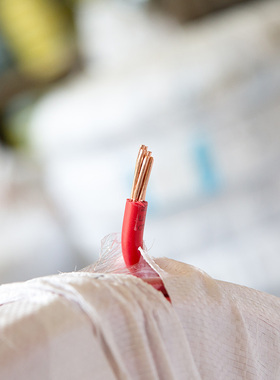 亿润线缆BV10平方国标铜芯单芯单股硬线工程家装进户线