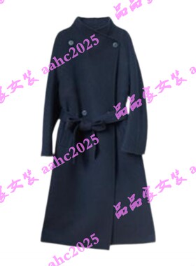 C.crlu可路莎2025冬装新款国内正品代购双面呢C258440 吊牌1398