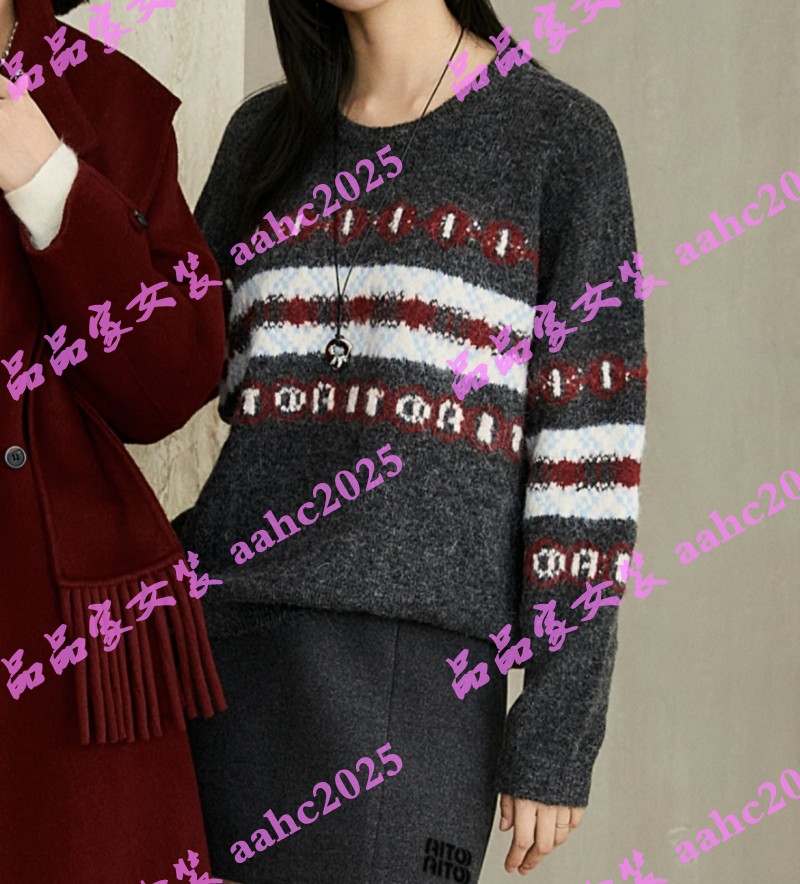 Aitoo·Suxi艾凸苏希2025冬装新款国内正品代购毛衫 A2541MS228