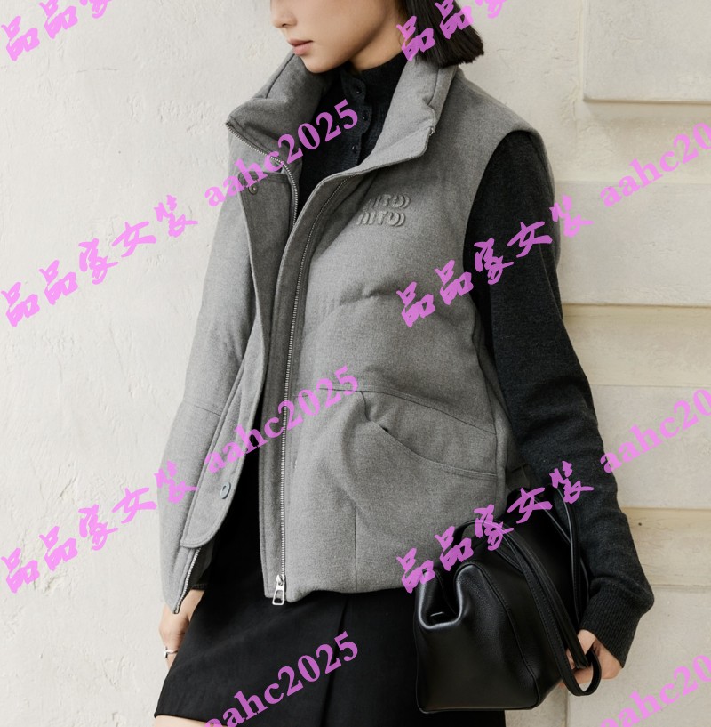 Aitoo·Suxi艾凸苏希2025冬装新款国内正品代购马甲 A2541YR101