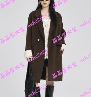 ibudu伊布都2025冬装国内正品代购双面呢Y25410412D00 吊牌1899