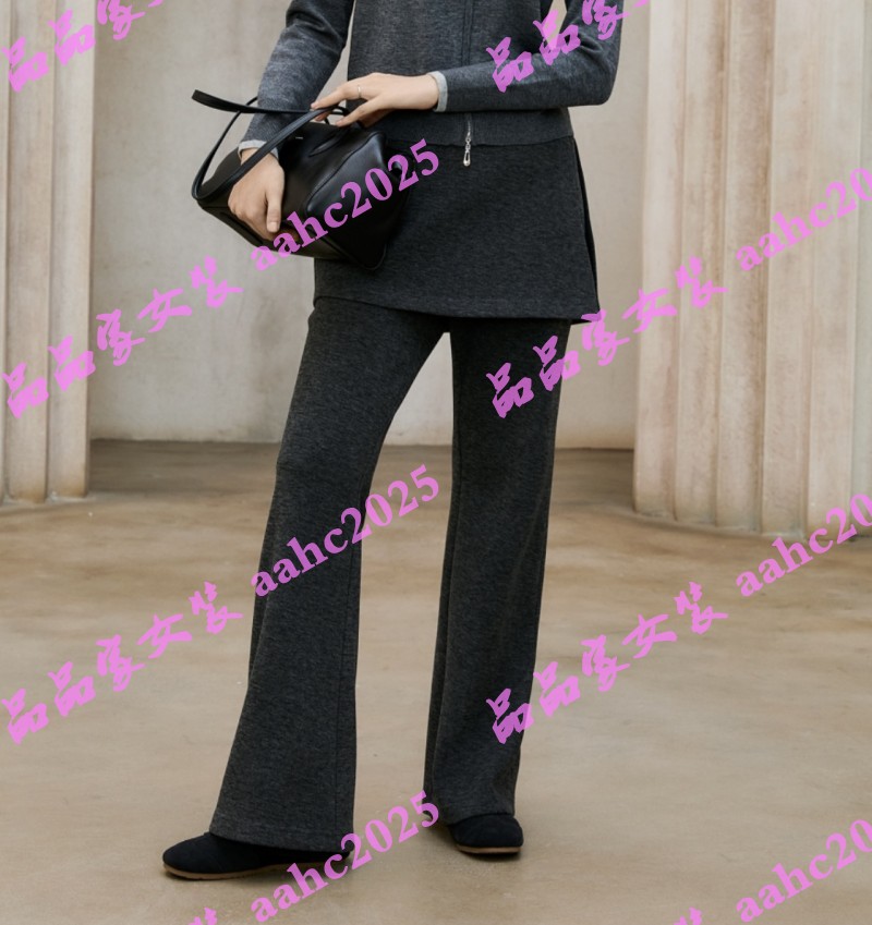 Aitoo·Suxi艾凸苏希2025冬装新款国内正品代购裤子 A2541KZ062