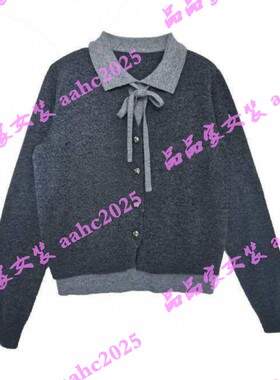 MY.NODE蔓诺蒂2025冬装新款国内正品代购毛衫509226008 吊牌799