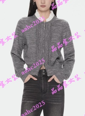 ISAYIDO傲丝度2025冬装新款国内正品代购毛衫174K5348 吊牌899