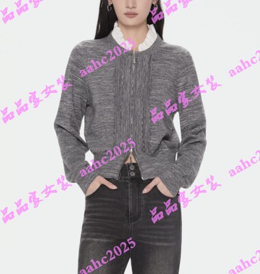 ISAYIDO傲丝度2025冬装新款国内正品代购毛衫174K5348 吊牌899