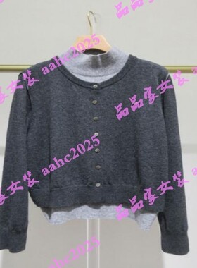 HANXU韩序2025冬装新款国内正品代购毛衫H073AMS8567 吊牌599