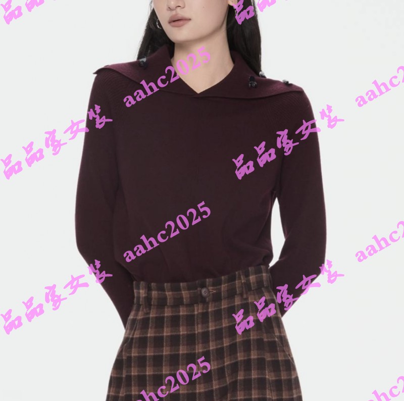 ISAYIDO傲丝度2025冬装新款国内正品代购毛衫174K5354 吊牌799