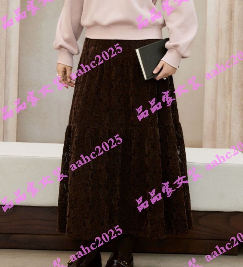 Aitoo·Suxi艾凸苏希2025冬装新款国内正品代购半身裙 A2541BQ176