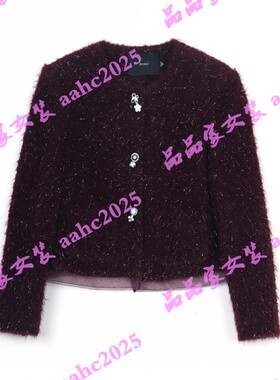 ST.carol圣卡萝2025冬装新款国内正品代购外套6507212 吊牌1099