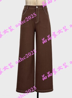 YIYAN艺燕2025冬装新款国内专柜正品代购牛仔裤 43013