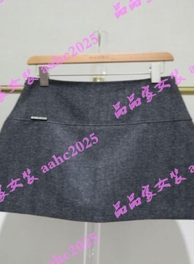 HANXU韩序2025冬装新款国内正品代购短裙H071ABQ8029 吊牌499