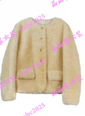 C.crlu可路莎2025冬装新款国内正品代购外套C256438 吊牌758