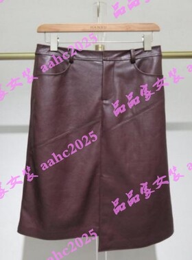 HANXU韩序2025冬装新款国内正品代购半身裙H073ABQ8528 吊牌499