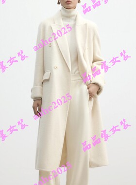 YOUXIZI尤西子2025冬装国内正品代购双面呢2552S5702 吊牌2199