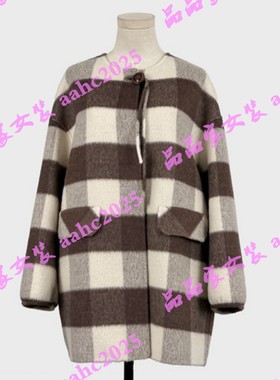 YIYAN艺燕2025冬装新款国内专柜正品代购双面呢 49651