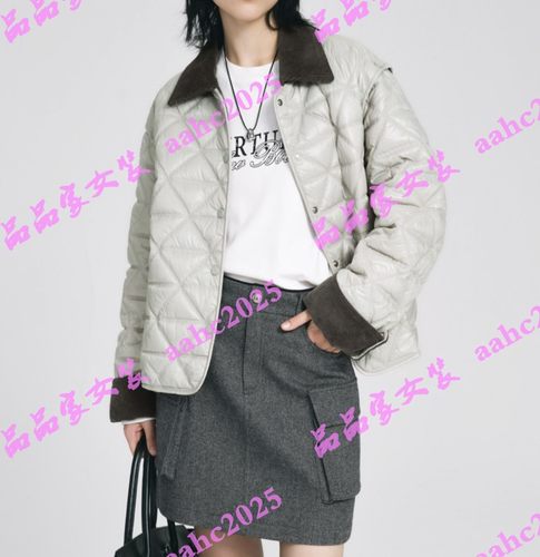 ibudu伊布都2025冬装国内正品代购羽绒服Y25420102A20 吊牌1299