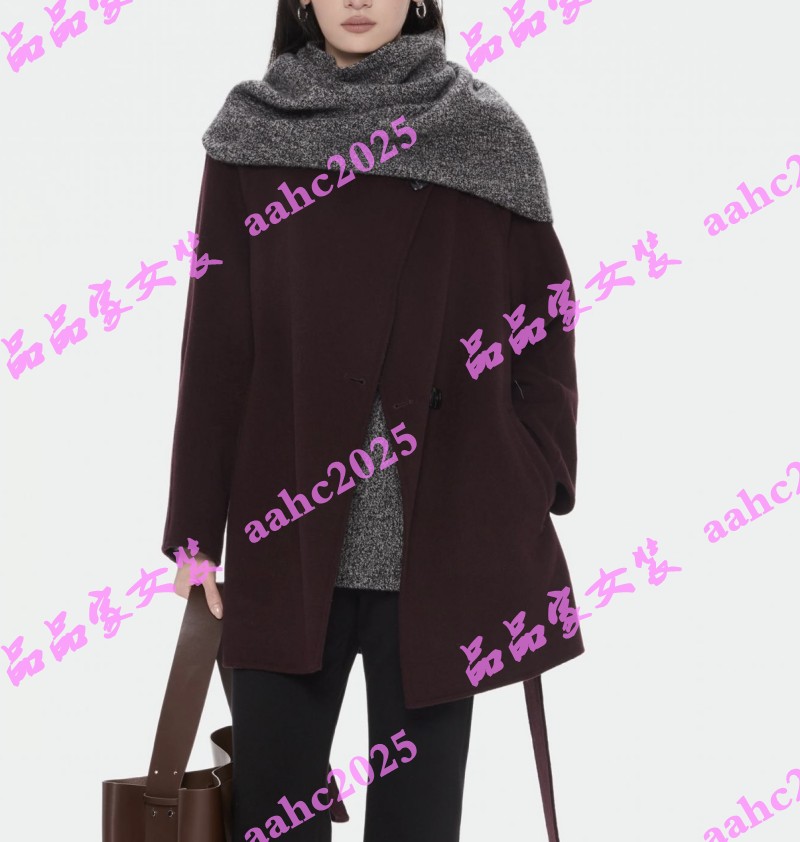 ISAYIDO傲丝度2025冬装新款国内正品代购双面呢174E4305 吊牌1839