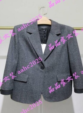 HANXU韩序2025冬装新款国内正品代购外套H071AWT8027 吊牌899