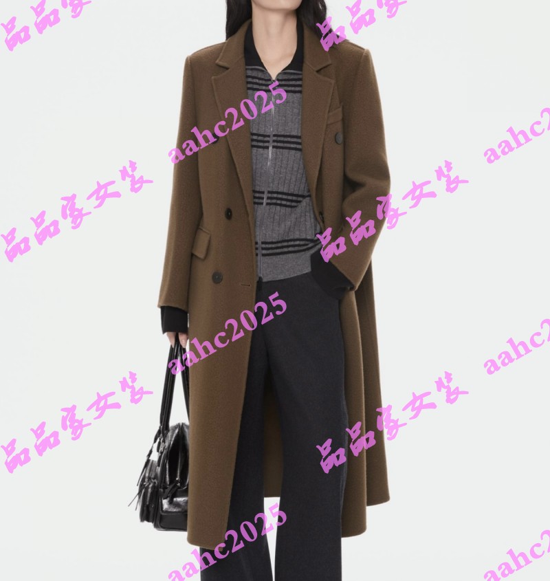 ISAYIDO傲丝度2025冬装新款国内正品代购双面呢174E5403 吊牌2499